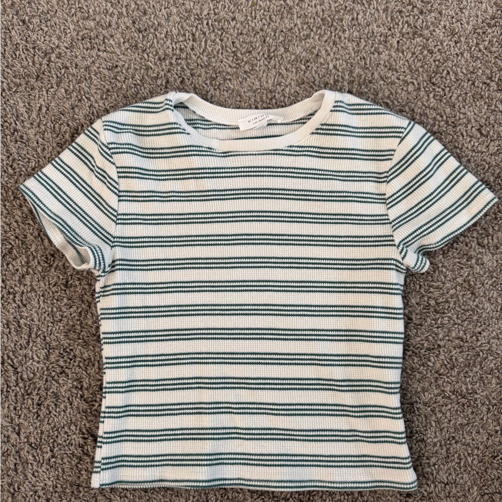 Striped Short Sleeve Tee